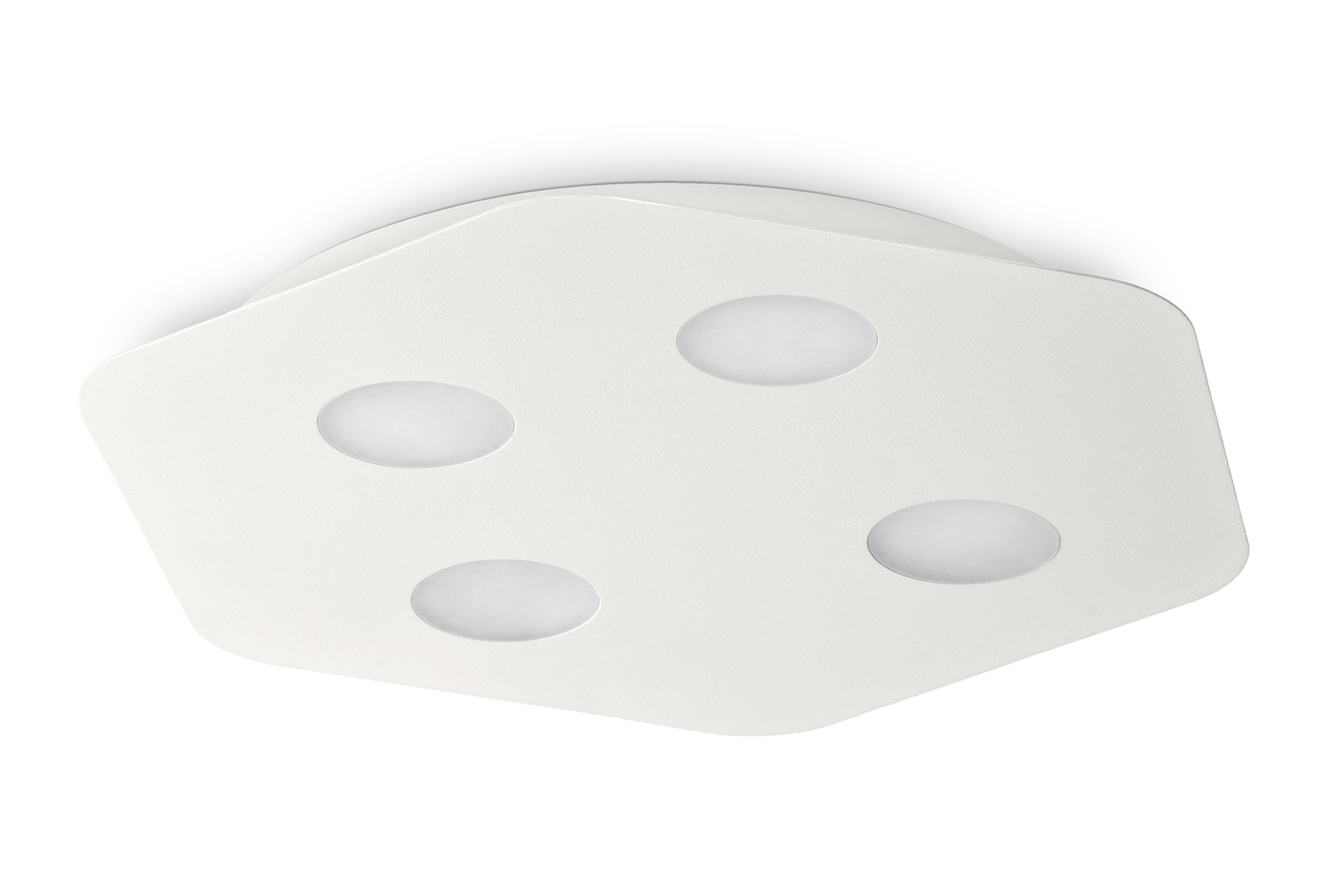 M6642  Area  Flush Ceiling 4 Light